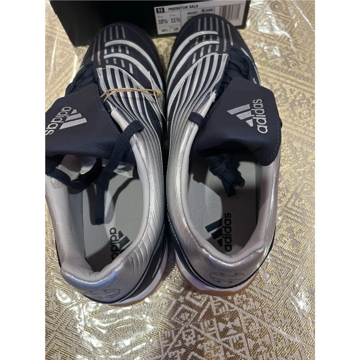 Adidas shoes - adidas Copa - Copa - JR4227 - Shadow Navy / Silver Metallic / Gum, Manufacturer: Black / Solar Lime (UPC: 0197620627769) 12