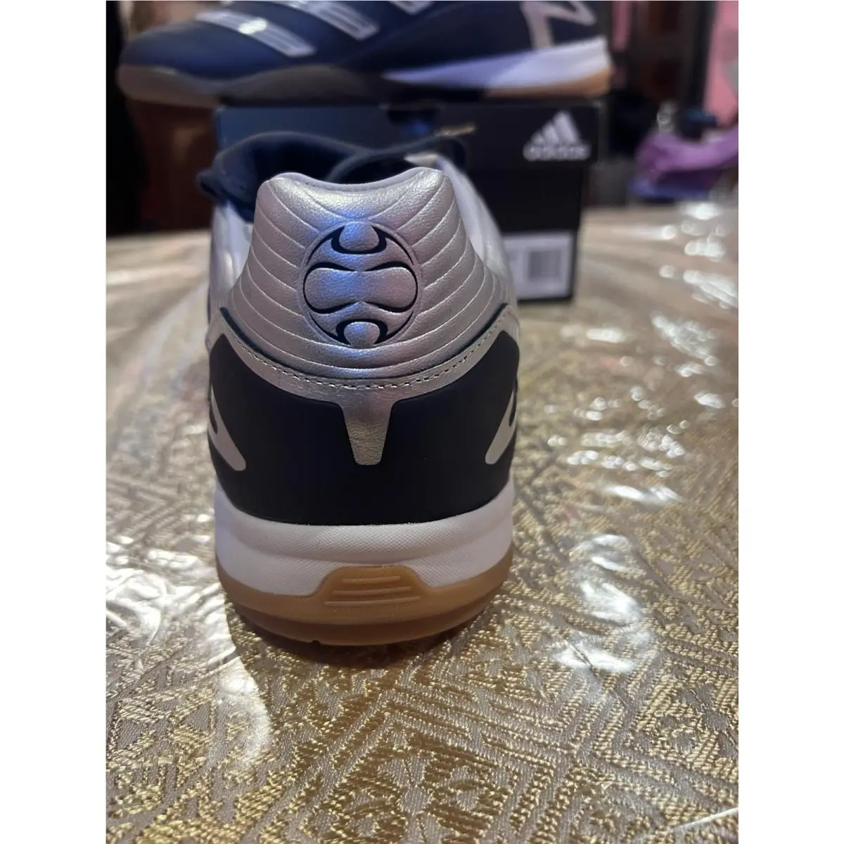 Adidas shoes - adidas Copa - Copa - JR4227 - Shadow Navy / Silver Metallic / Gum, Manufacturer: Black / Solar Lime (UPC: 0197620627769) 4
