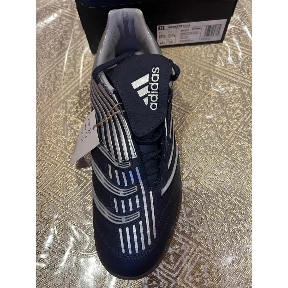 Adidas shoes - adidas Copa - Copa - JR4227 - Shadow Navy / Silver Metallic / Gum, Manufacturer: Black / Solar Lime (UPC: 0197620627769) 5