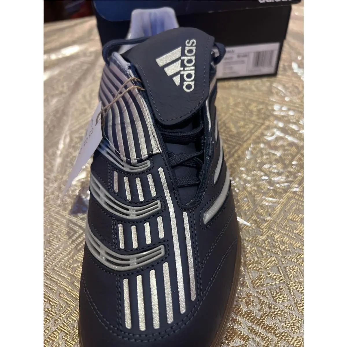 Adidas shoes - adidas Copa - Copa - JR4227 - Shadow Navy / Silver Metallic / Gum, Manufacturer: Black / Solar Lime (UPC: 0197620627769) 6