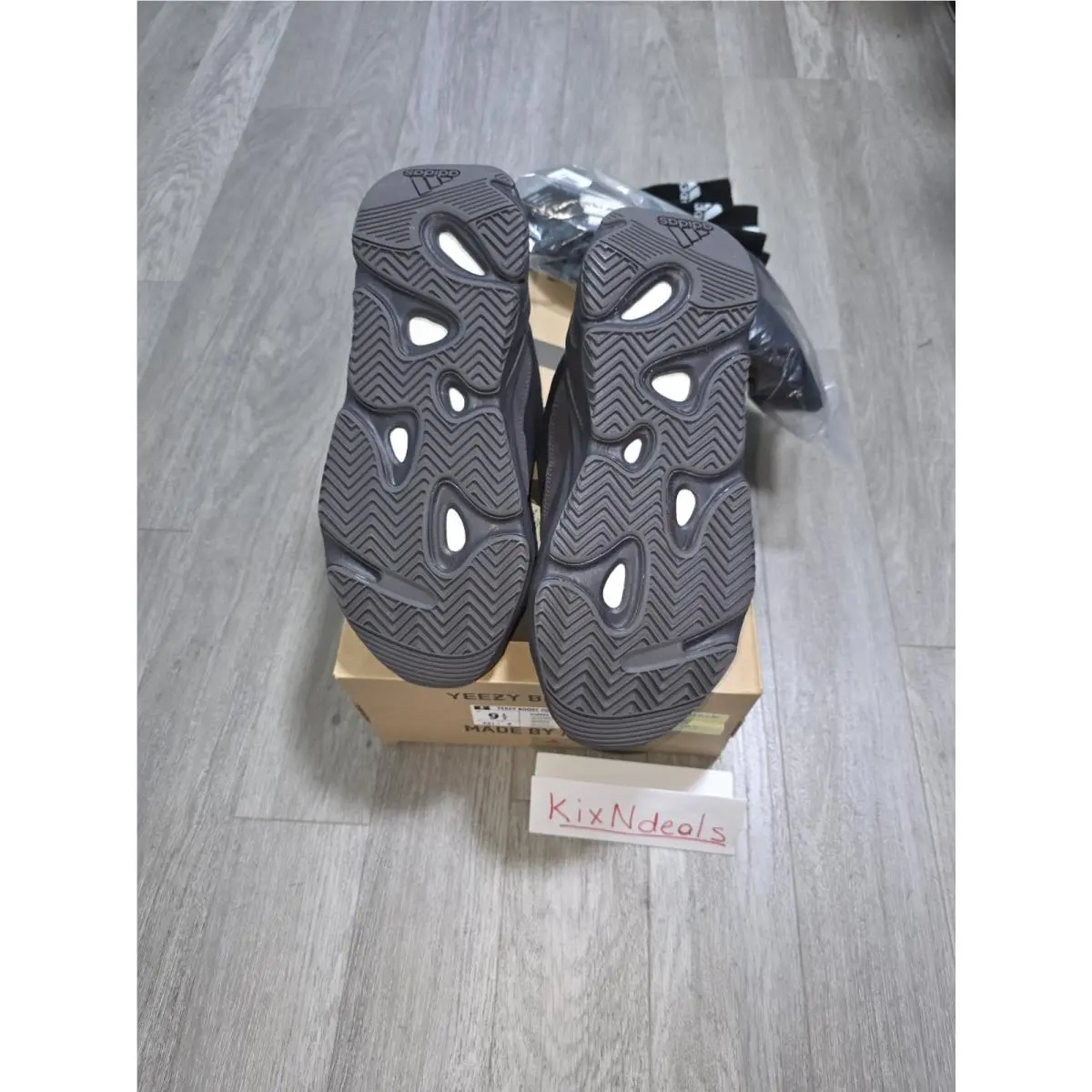 Adidas shoes - adidas  Yeezy Boost 700 V2 Lace Up - FU6684 - Black (UPC: 193093889925) 10