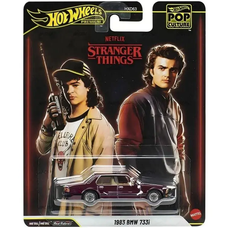 Hot Wheels Stranger Things Pop Culture 1983 Bmw 733i Diecast Car