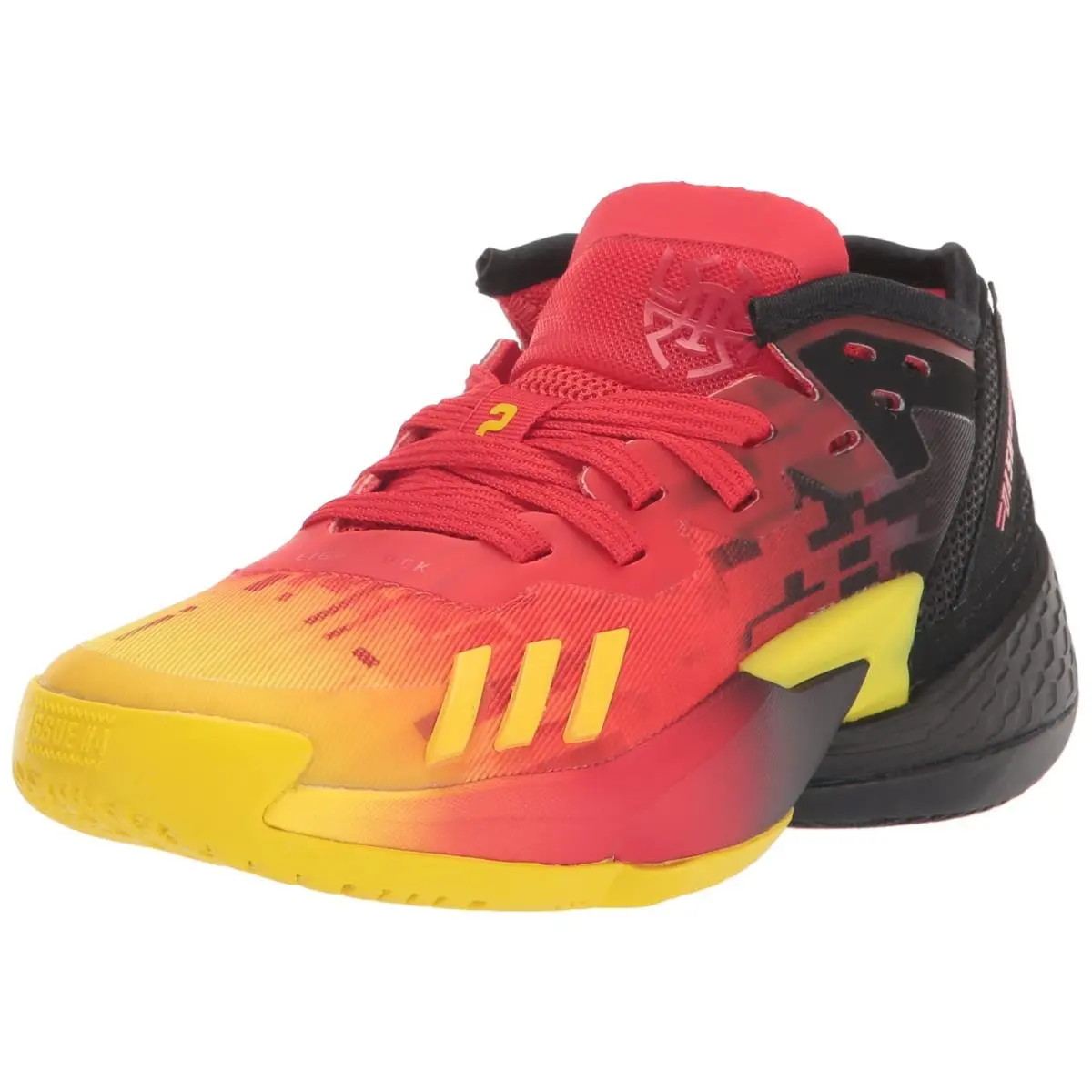 Adidas D.o.n. Issue 4 Basketball Shoe Red/black/red 5 US Unisex Big Kid