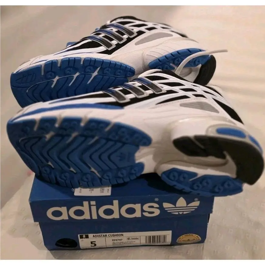 Adidas shoes - adidas adistar - adistar - ID5747 - White/ Blue/ Black 8