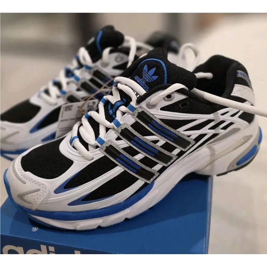 Adidas shoes - adidas adistar - adistar - ID5747 - White/ Blue/ Black 2