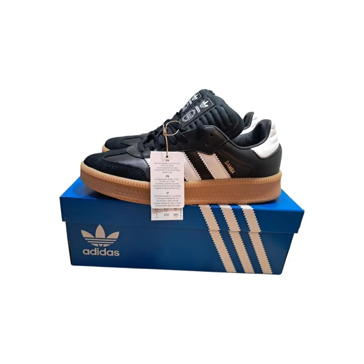Adidas shoes - Adidas Samba XLG - Samba XLG - JH6517 - Black / White / Gum (UPC: 197609669827) 3