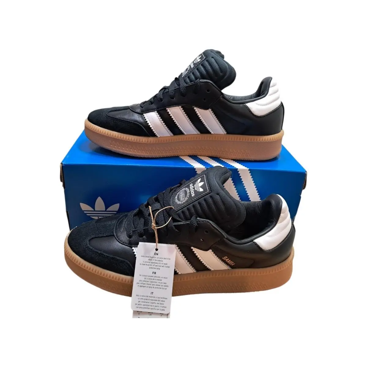Adidas shoes - Adidas Samba XLG - Samba XLG - JH6517 - Black / White / Gum (UPC: 197609669827) 6