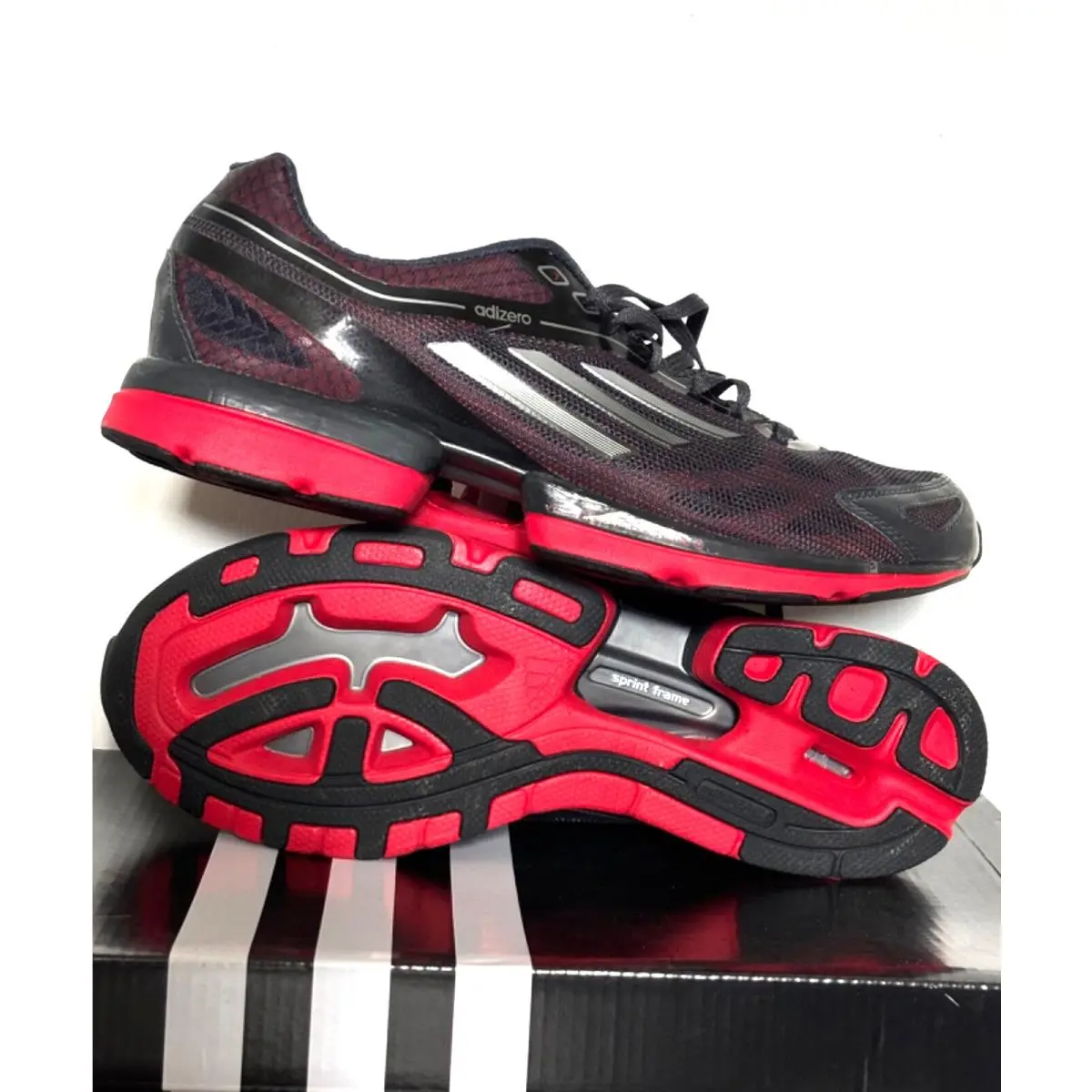 Adidas Adizero Rush M Performance Running Shoe Mens Size 10 Lightweight Coolever