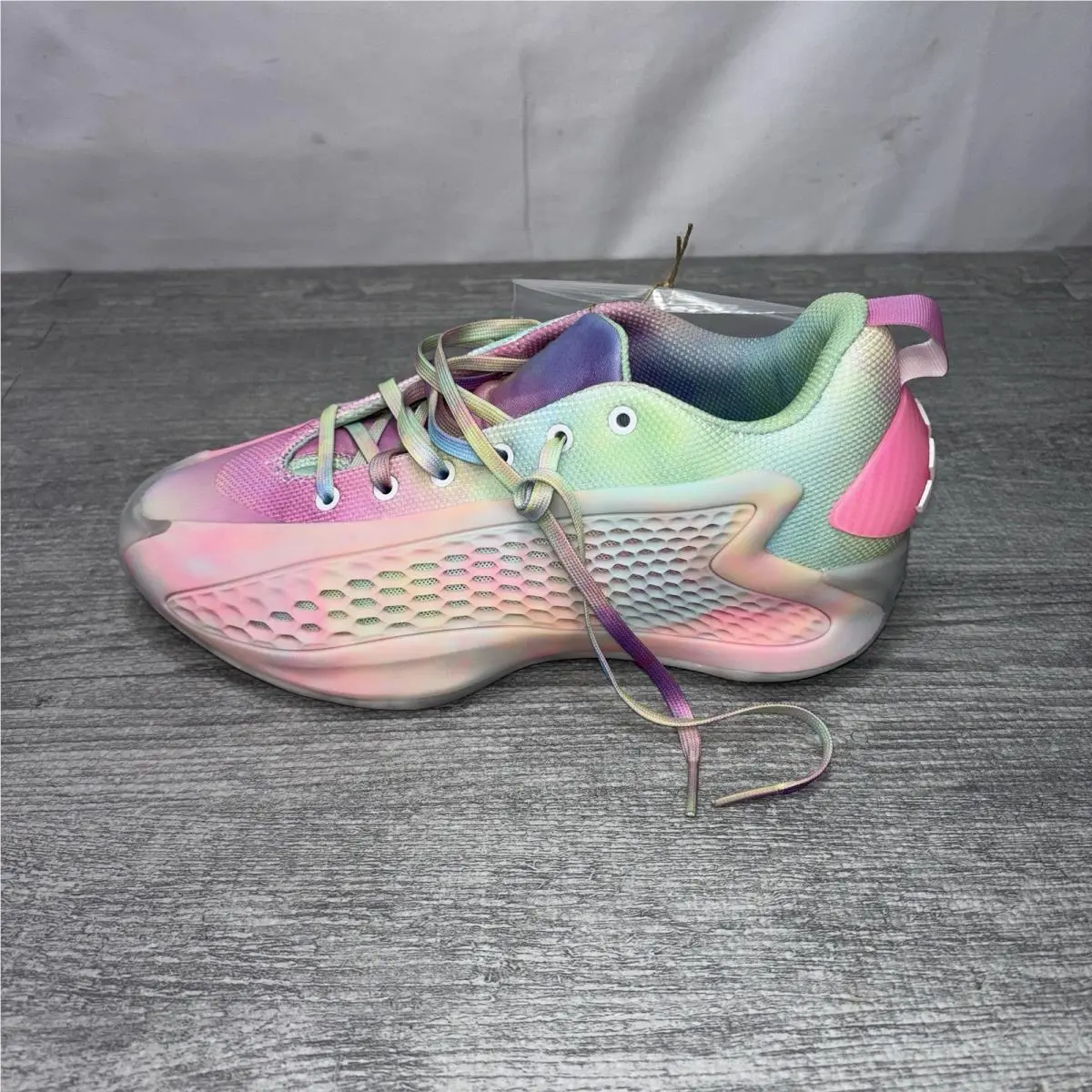 AE 1 Low J “3SSB” Tie-dye Colorway Kids Size 7 JR3916 by Adidas