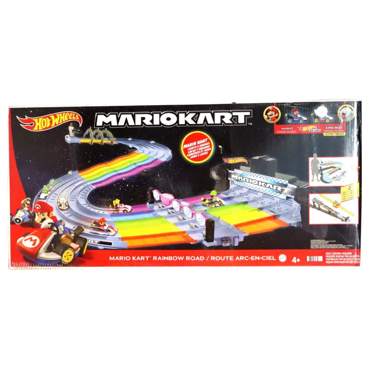 Hot Wheels Mario Kart Rainbow Road / Route