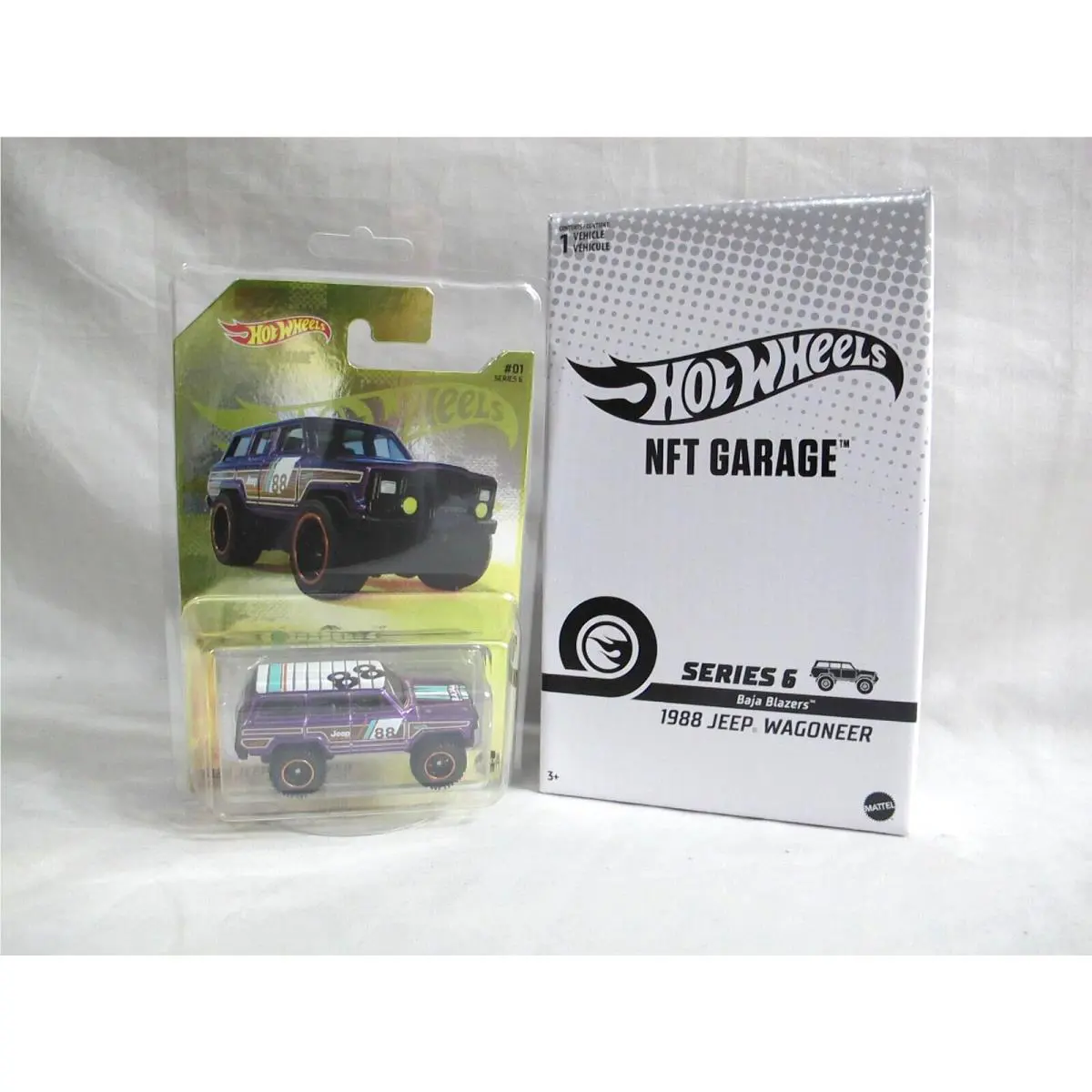 Hot Wheels Nftg Garage Series 6 Baja Blazers - 1988 Jeep Wagoneer