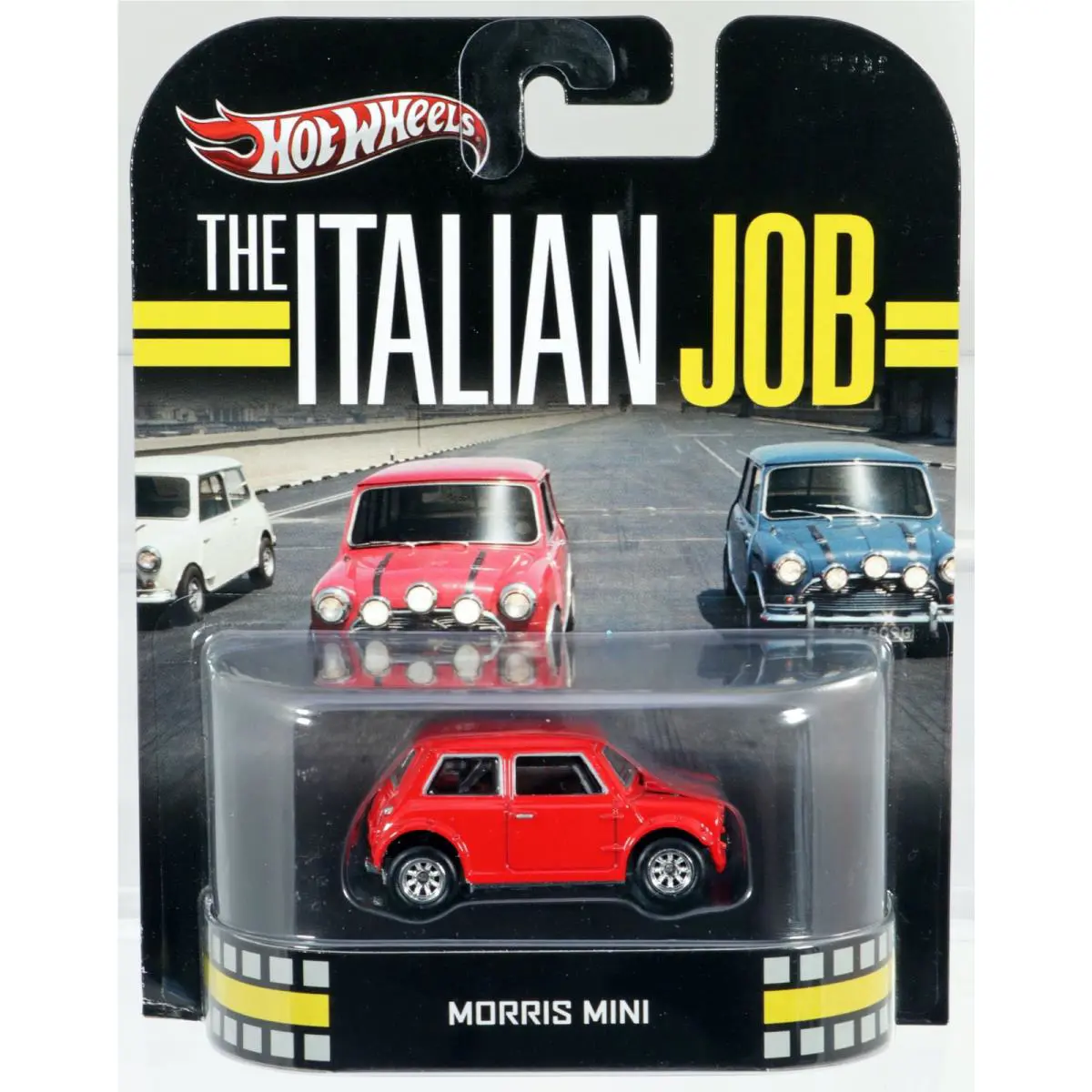 Hot Wheels Morris Mini The Italian Job Retro Entertainment - X8913 Nrfp 2012 Red