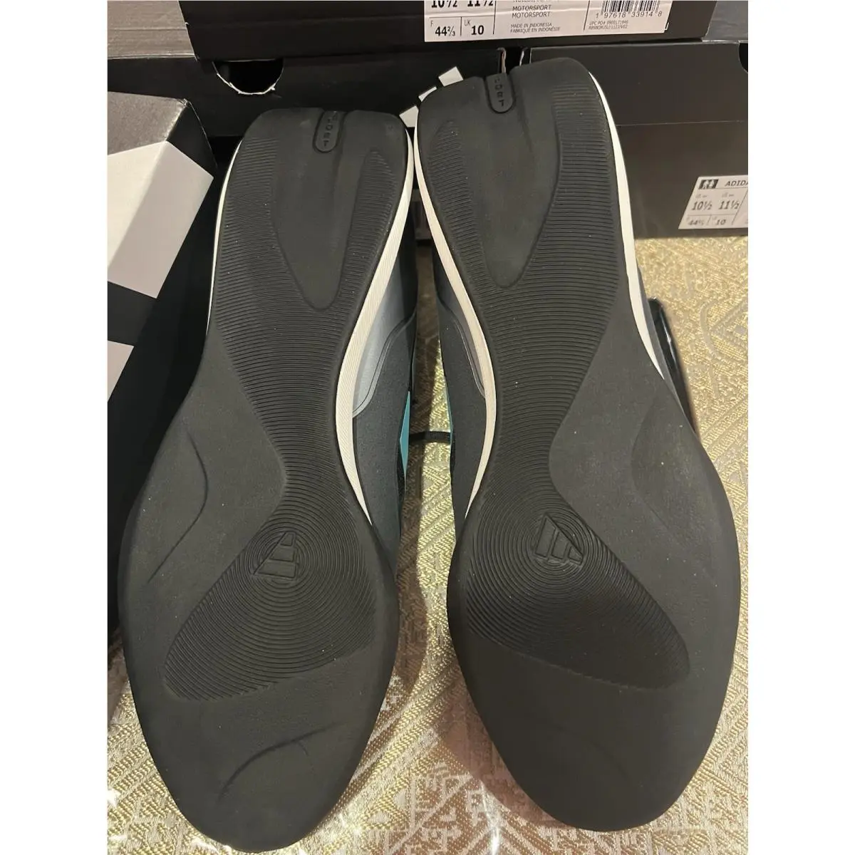 Adidas shoes - adidas Motorsports - Motorsports - JQ3273 - Core Black / Semi Mint Rush / Iron Metallic (UPC: 0197618339148) 18
