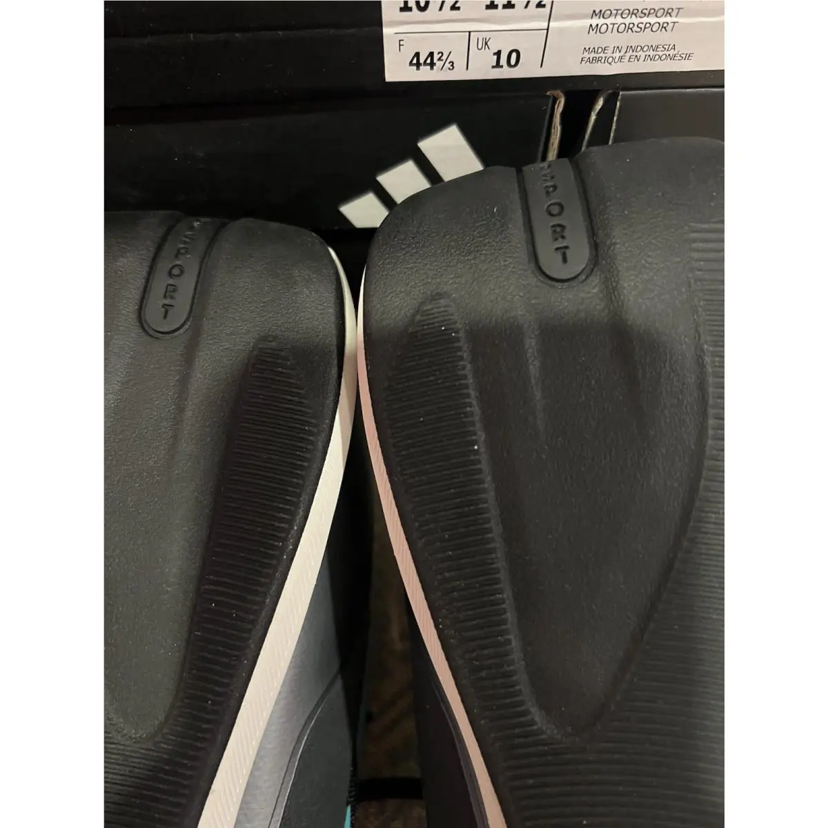 Adidas shoes - adidas Motorsports - Motorsports - JQ3273 - Core Black / Semi Mint Rush / Iron Metallic (UPC: 0197618339148) 19