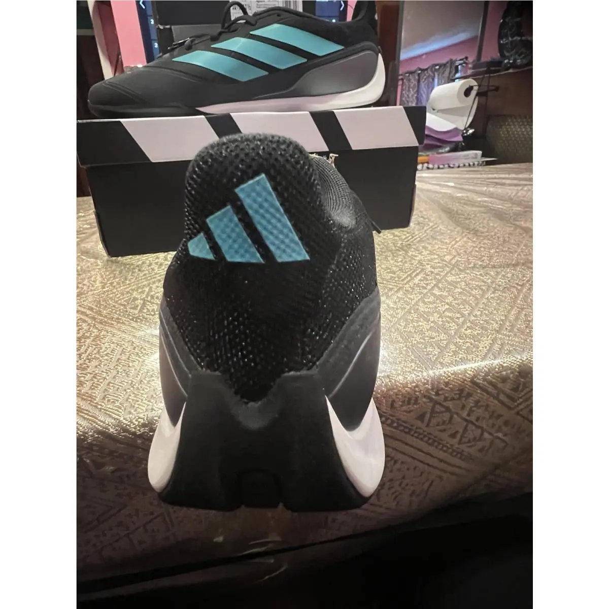 Adidas shoes - adidas Motorsports - Motorsports - JQ3273 - Core Black / Semi Mint Rush / Iron Metallic (UPC: 0197618339148) 3