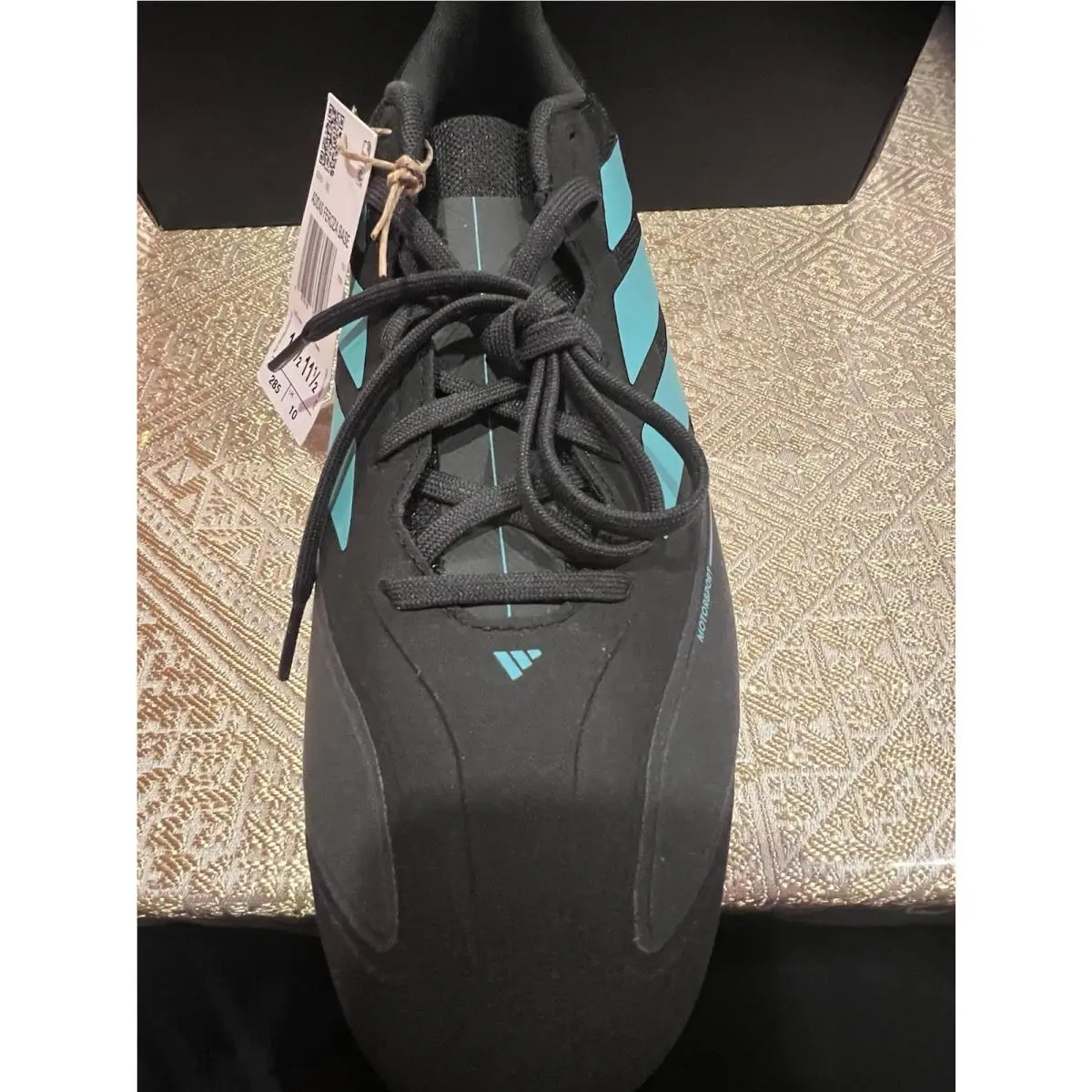 Adidas shoes - adidas Motorsports - Motorsports - JQ3273 - Core Black / Semi Mint Rush / Iron Metallic (UPC: 0197618339148) 5
