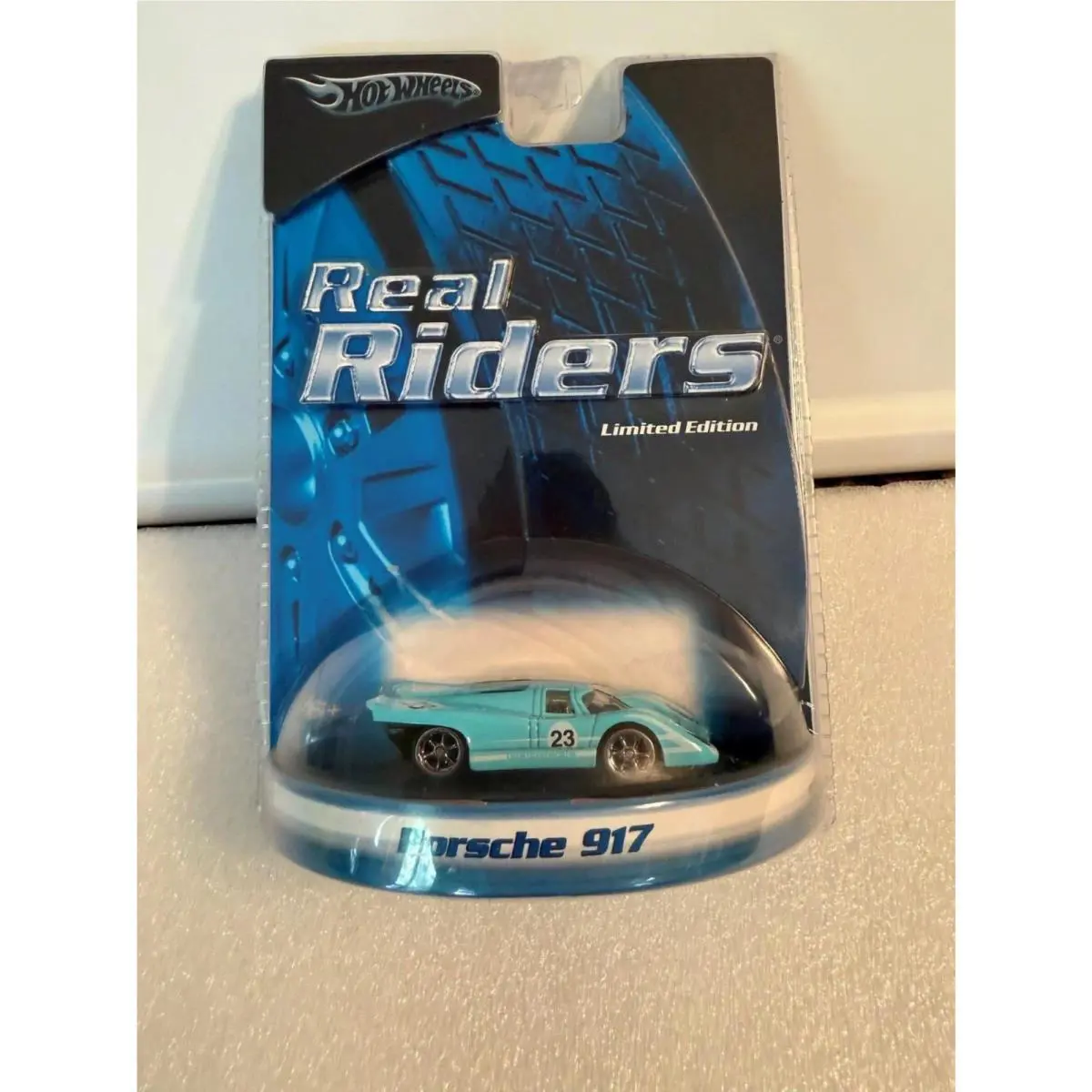 Hot Wheels Mattel Real Riders Porsche 917 Limited Edition Q100