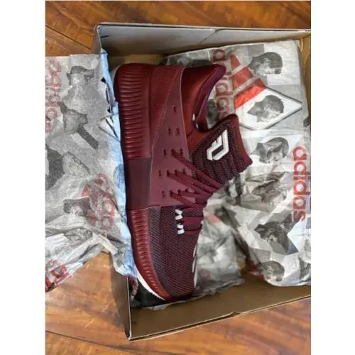 Adidas shoes - adidas Dame 3 - Dame - Maroon 2