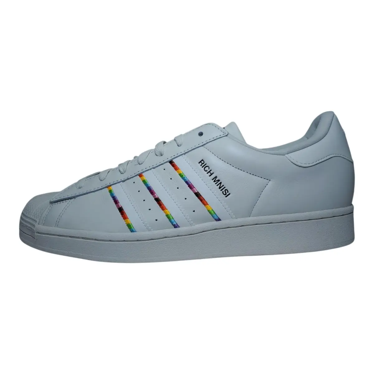 Adidas Men’s Superstar Shoes Rich Mnisi Off White/core Black Size 13 US - White