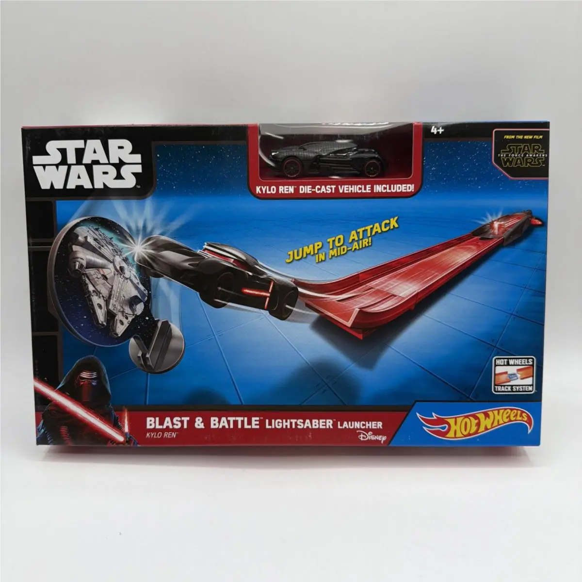 Star Wars Blast Battle Kylo Ren Lightsaber Launcher Playset by Hot Wheel