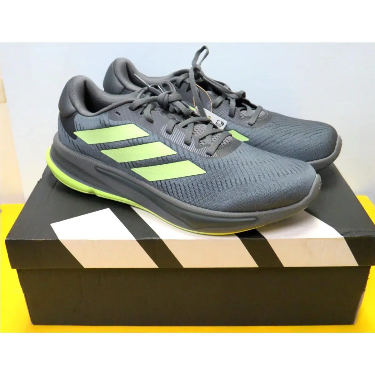 Adidas Supernova Ease M Men`s Running Shoes Gray Size 9.5 IH0796