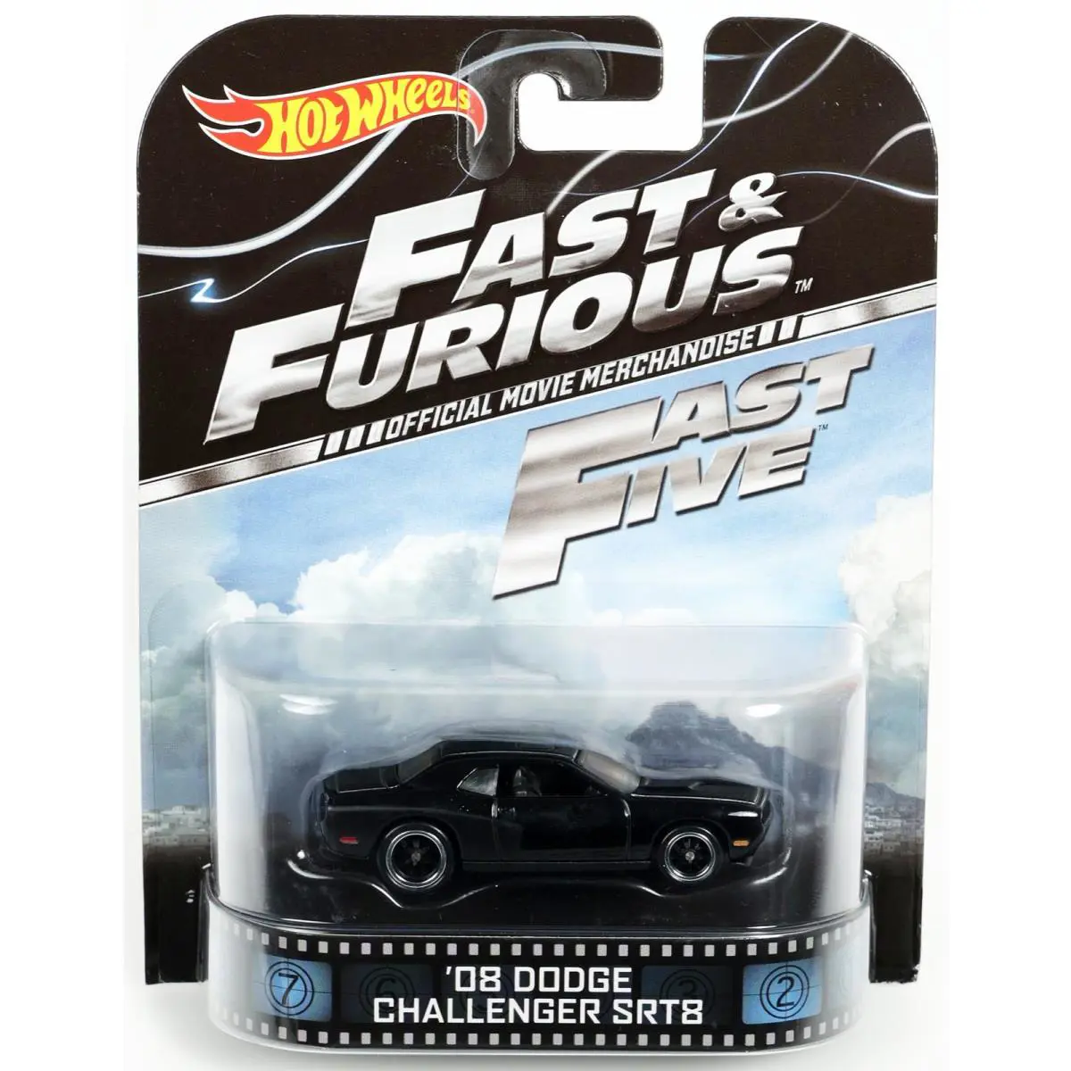 Hot Wheels 2008 Dodge Challenger SRT8 Fast Furious - BDT82 Nrfp 2013 Black