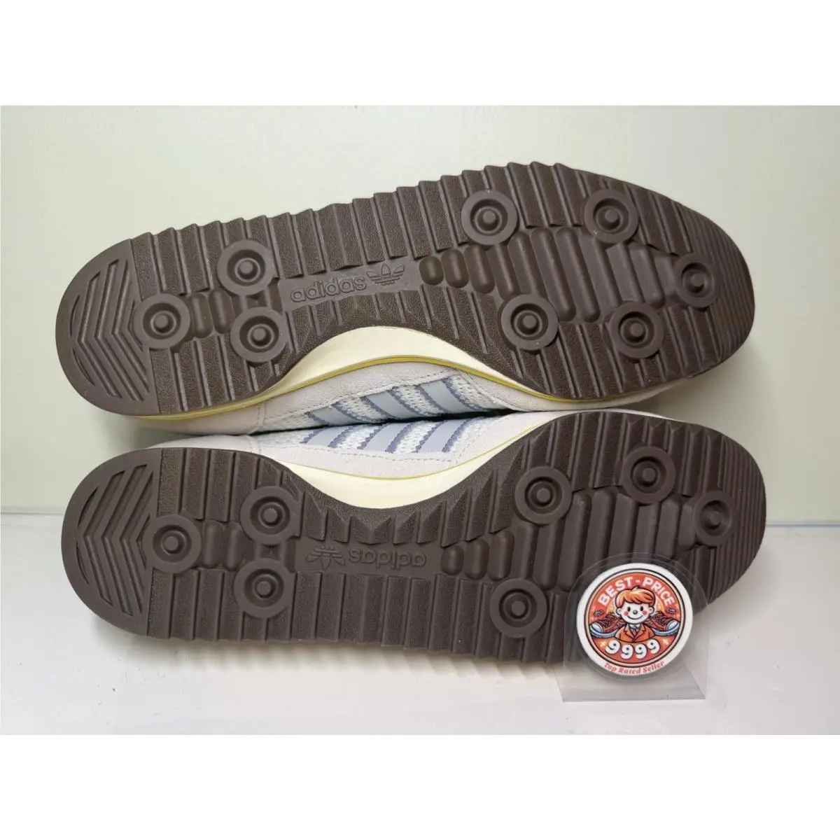 Adidas shoes - JI0190 - SL 72 OG - Gray/ Yellow 7