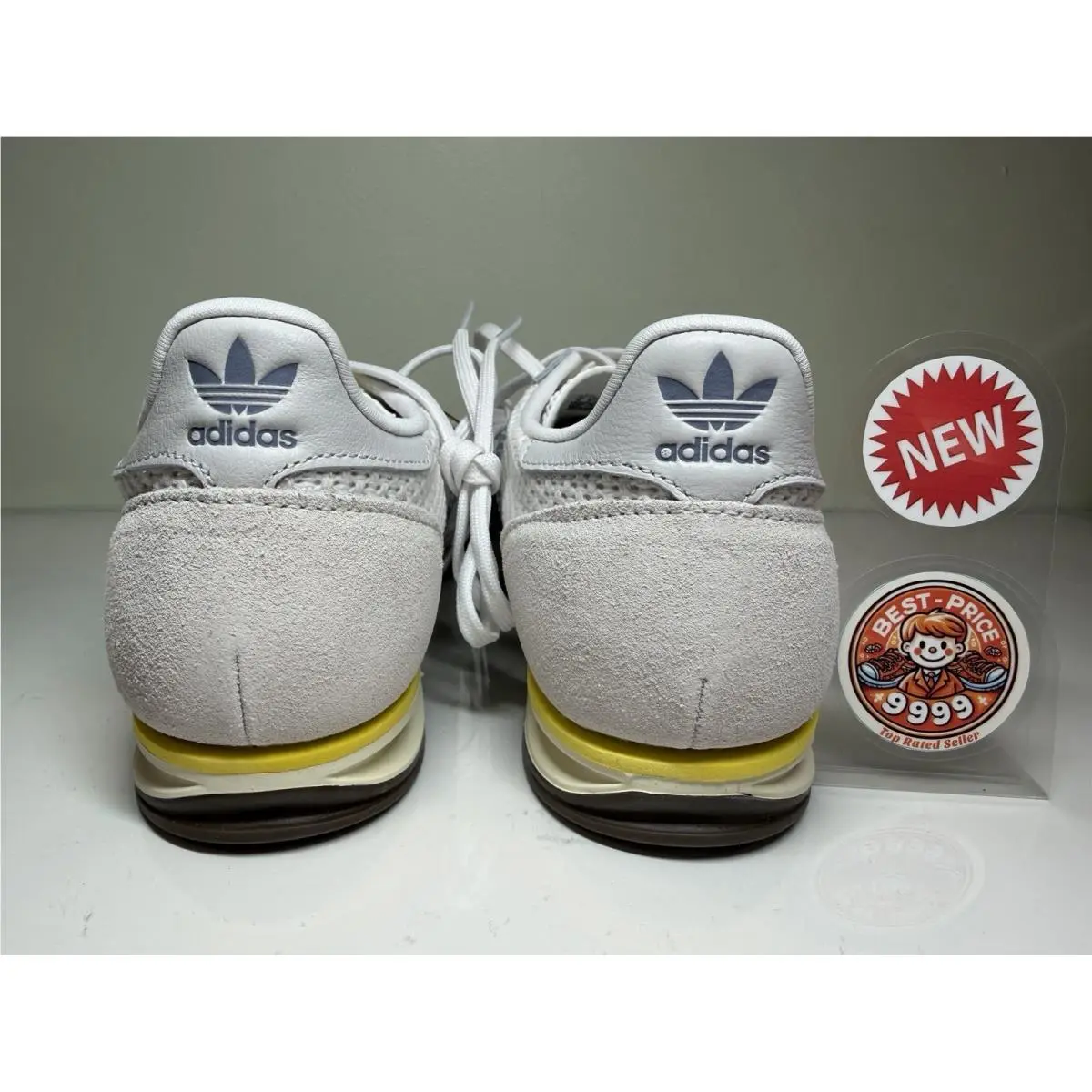 Adidas shoes - JI0190 - SL 72 OG - Gray/ Yellow 4