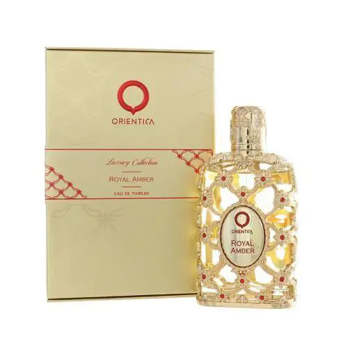 Royal Amber For Men 2.7 Oz Eau De Parfum Spray Box by Orient