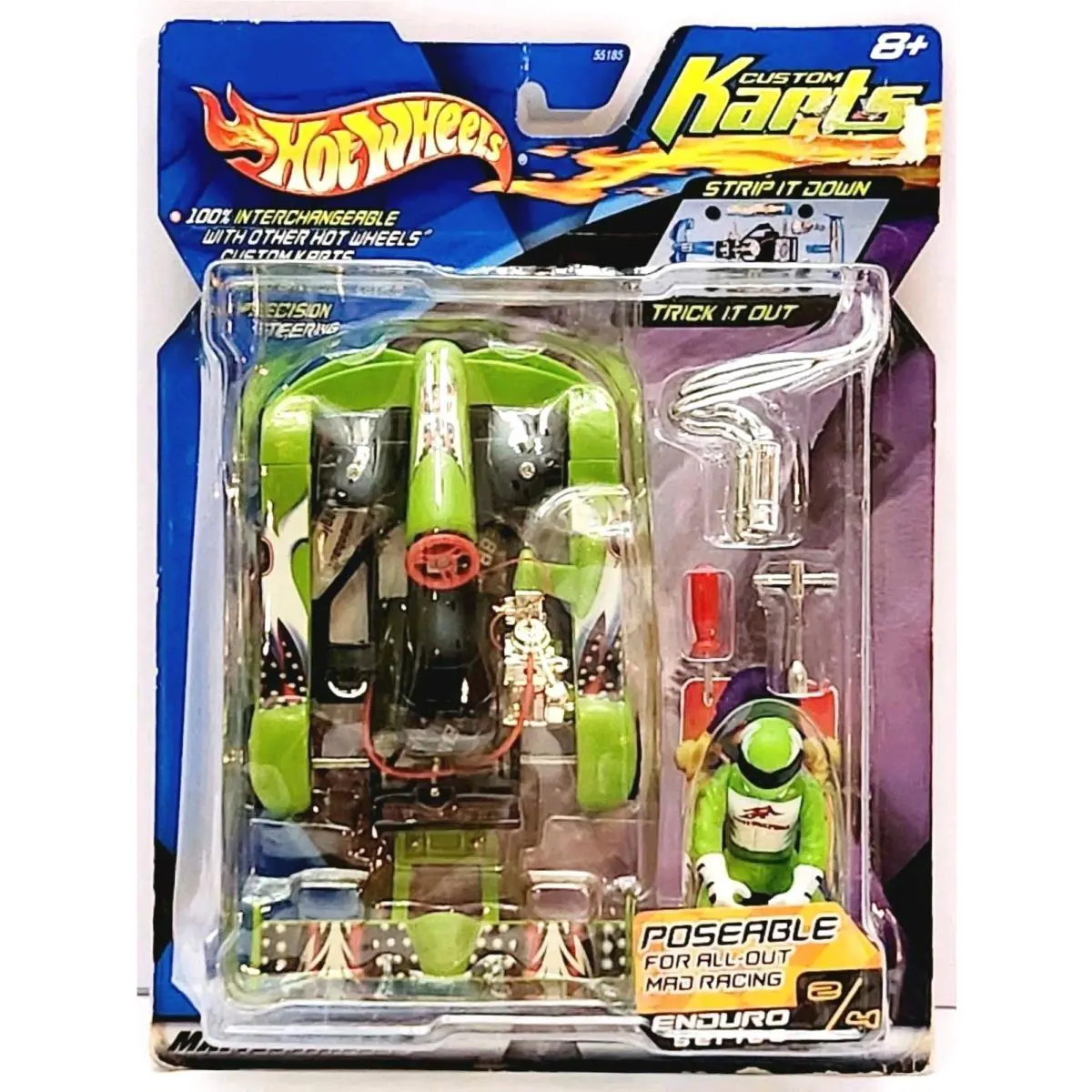 Mattel Hot Wheels Custom Karts Shifter Series 2/4 55185 Vintage 2001 Ages 8+