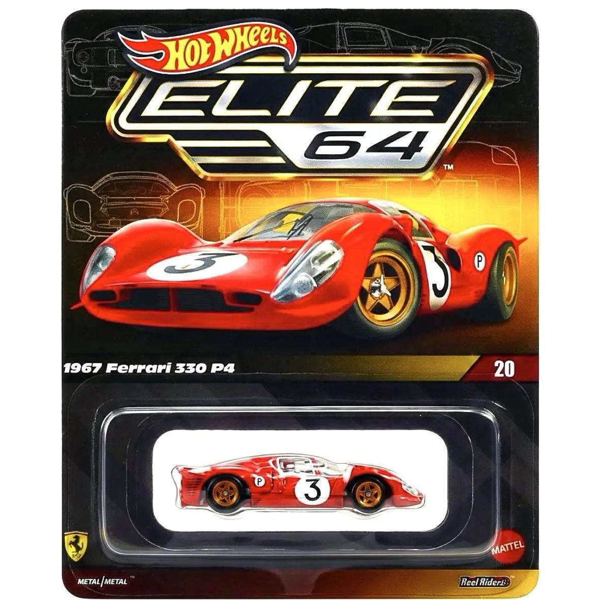 Hot Wheels Rlc Elite 64 1967 Ferrari 330 P4