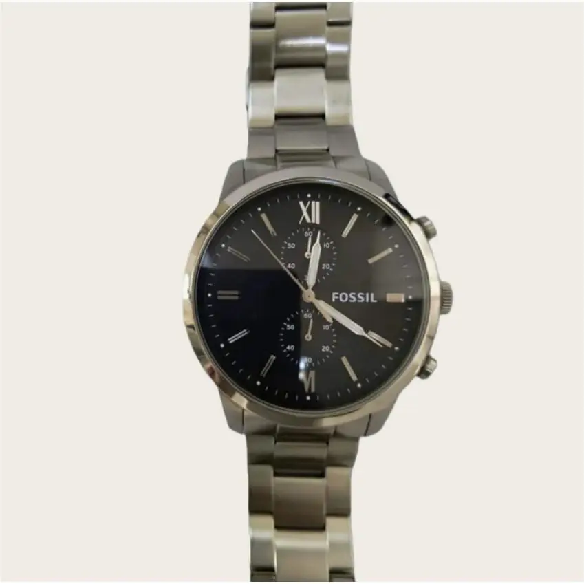 Fossil FS5546 Townsman Chronograph Silver-tone Stainless Steel Watch