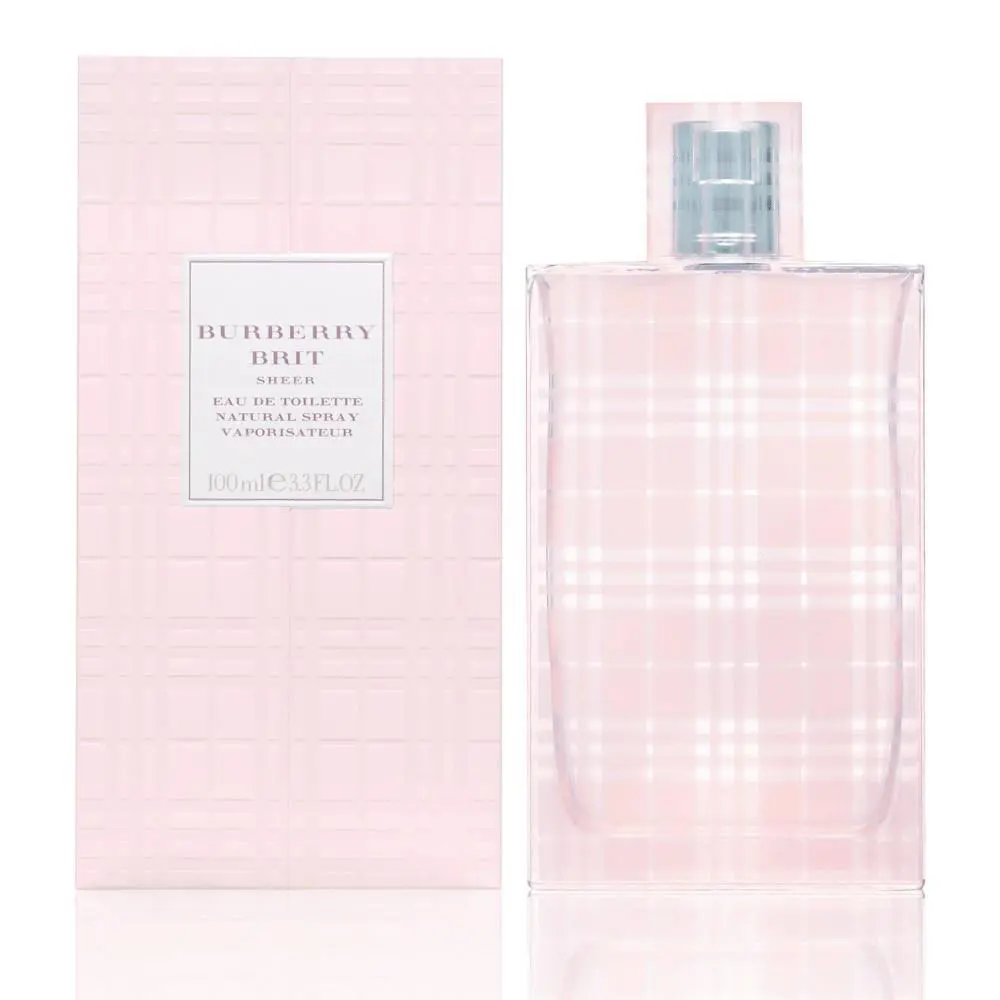 Burberry Brit Sheer Women Eau de Toilette 3.3 Oz 100 Ml Box