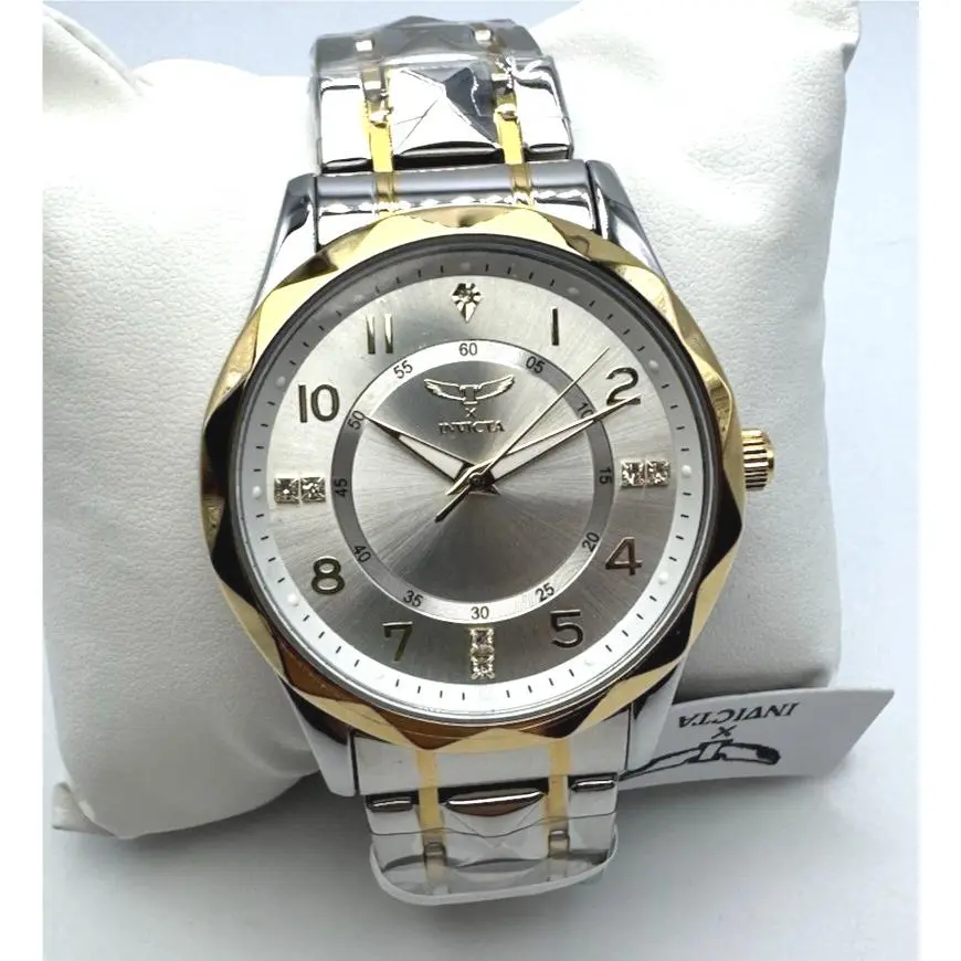Invicta Specialty Men`s Two-tone Watch Model 69023 – Pyramid Bracelet Links