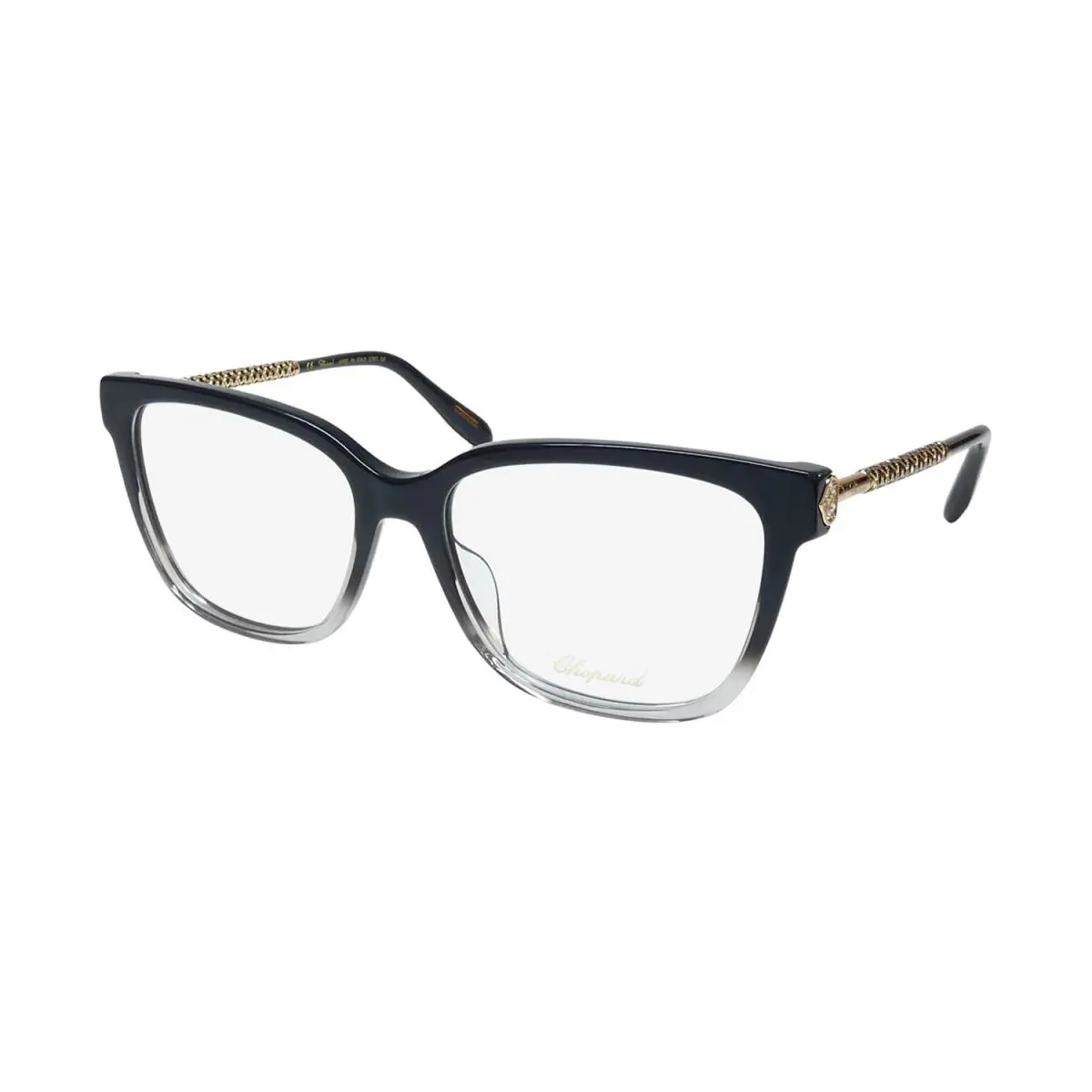 VCH333S Eyeglass Frame/glasses with Manufacturers Warranty Hot Black Havana by Chopard