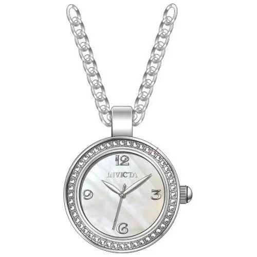 Mini Angel Quartz Crystal White Dial Ladies Watch 49931 by Invicta