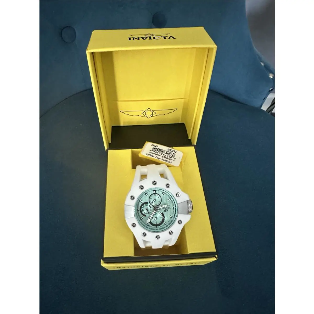 Invicta S1 Rally Spliter Men’s Watch -49mm White 48124