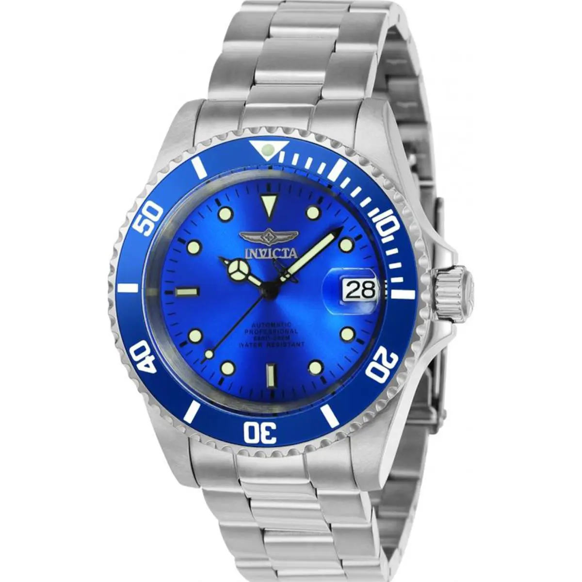 Invicta Men`s 24761 Pro Diver Automatic 3 Hand Blue Dial Watch