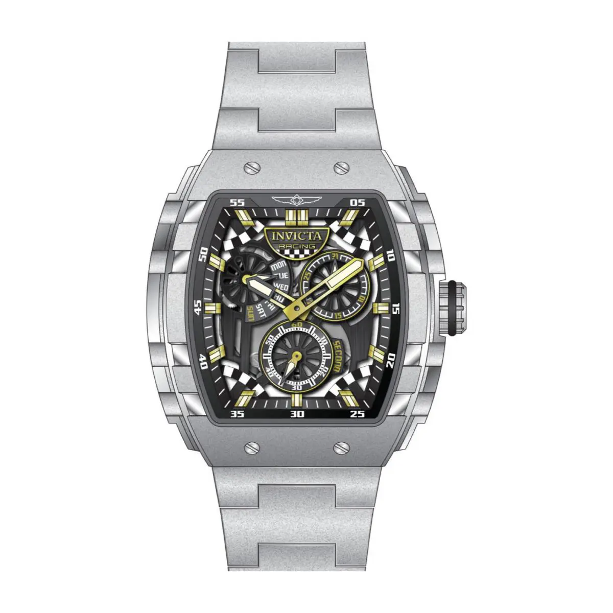 Invicta Racing Men 47.00mm Stainless Steel Steel