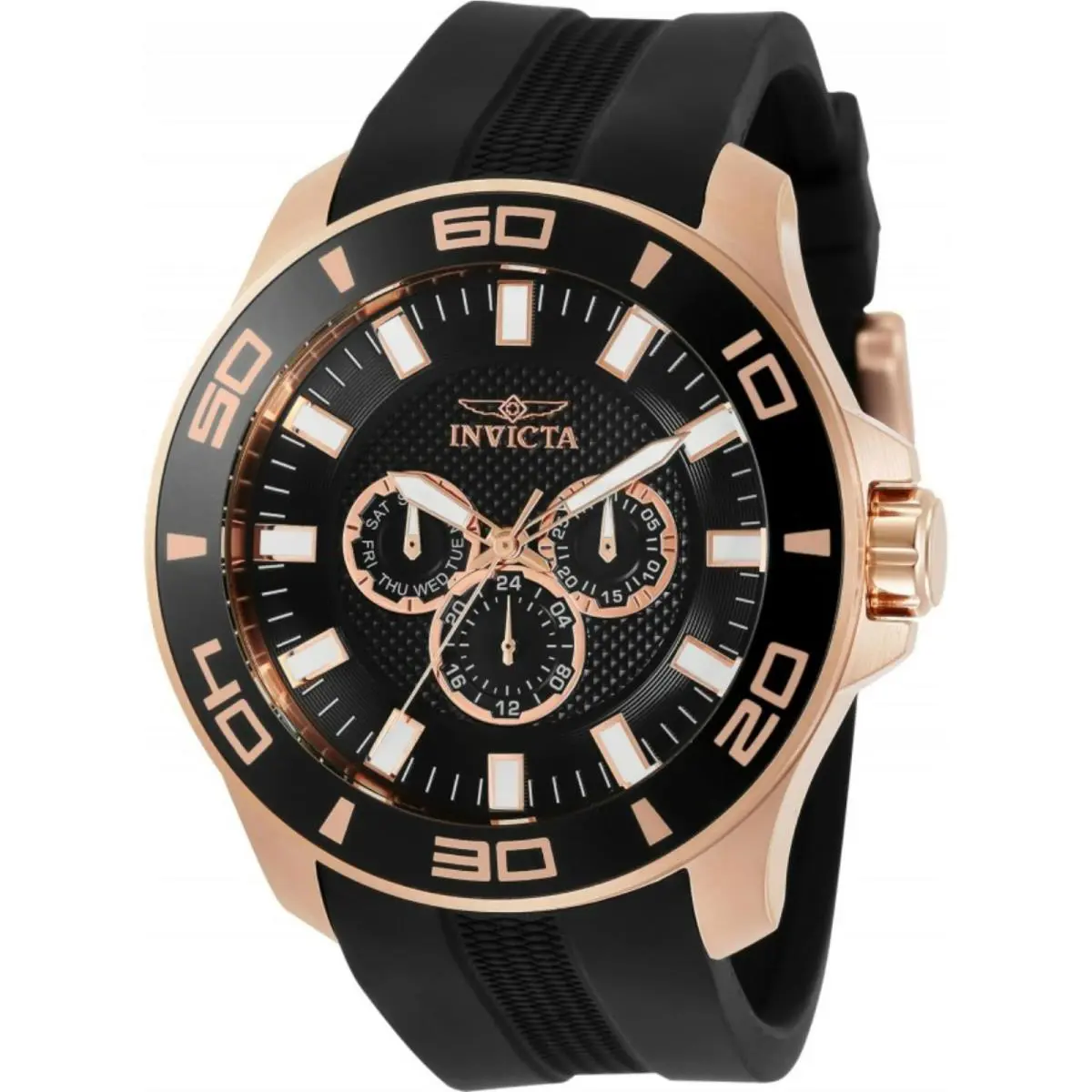 Invicta Pro Diver Impact Men`s Watch - 50mm Black 33944