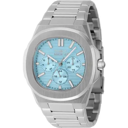 Invicta Men`s 48328 Speedway Quartz 3 Hand Light Blue Dial Watch