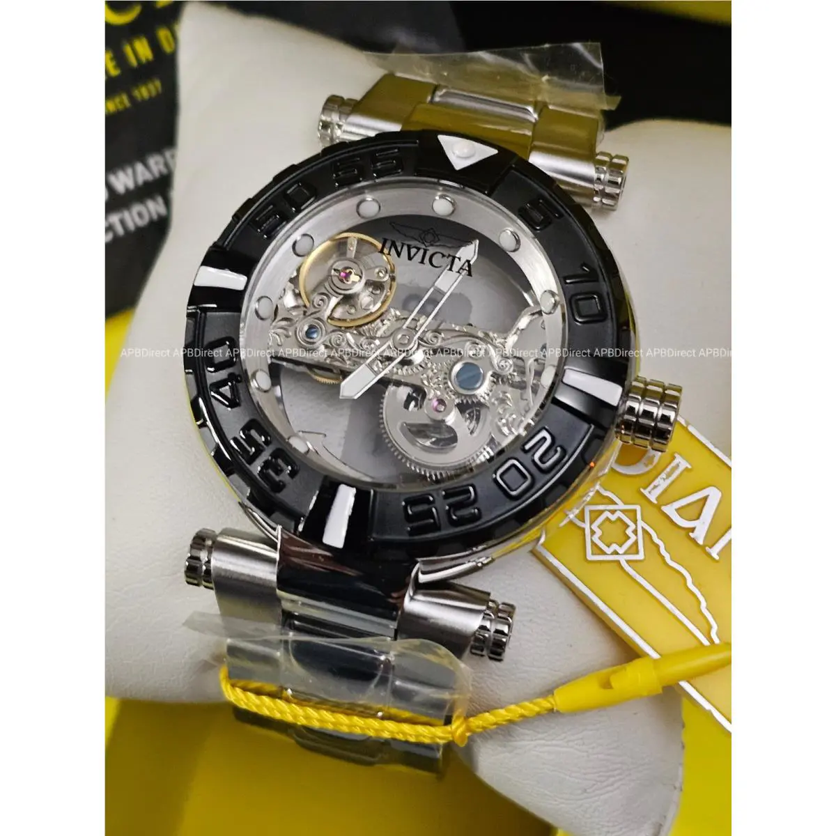 Invicta Subaqua Noma I - Automatic Bridge Mvmnt Skeleton - Blue Lume Mens Watch