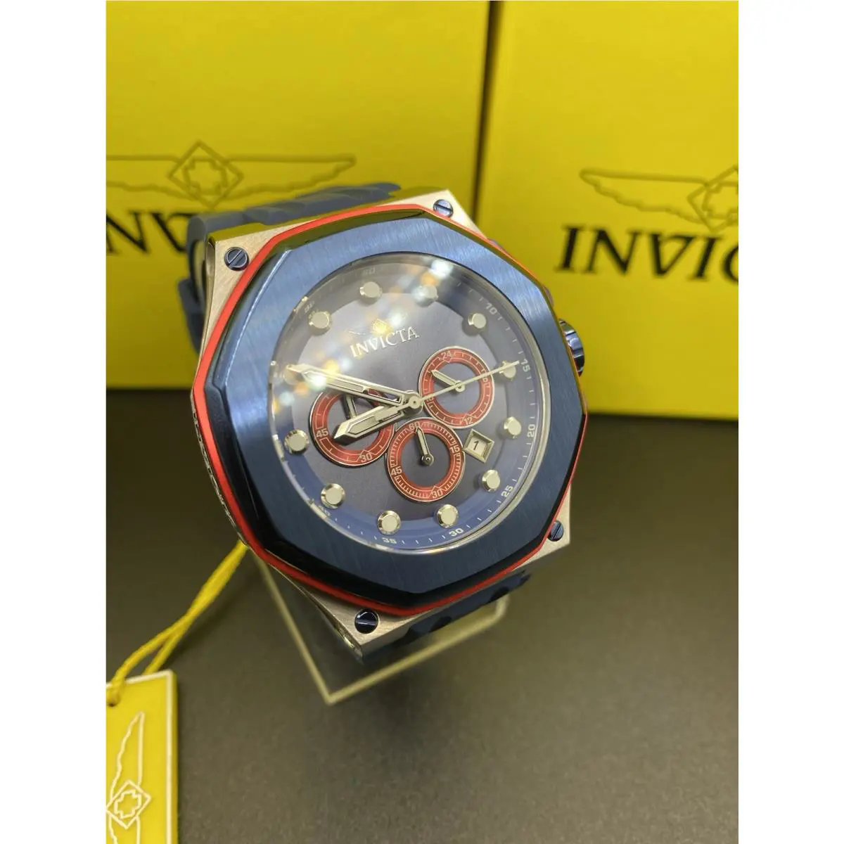 Invicta 50mm Akula Blue/red Men’s Watch 46148