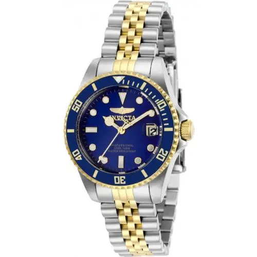 Pro Diver Quartz Blue Dial Two-tone Ladies Watch 29188 by Invicta