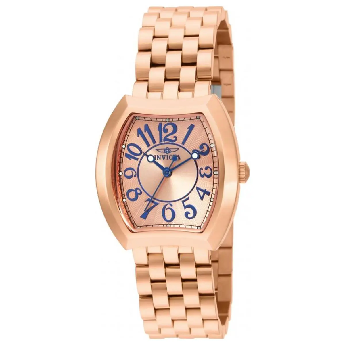 Invicta Women`s 15042 Angel Quartz 3 Hand Rose Gold Dial Watch