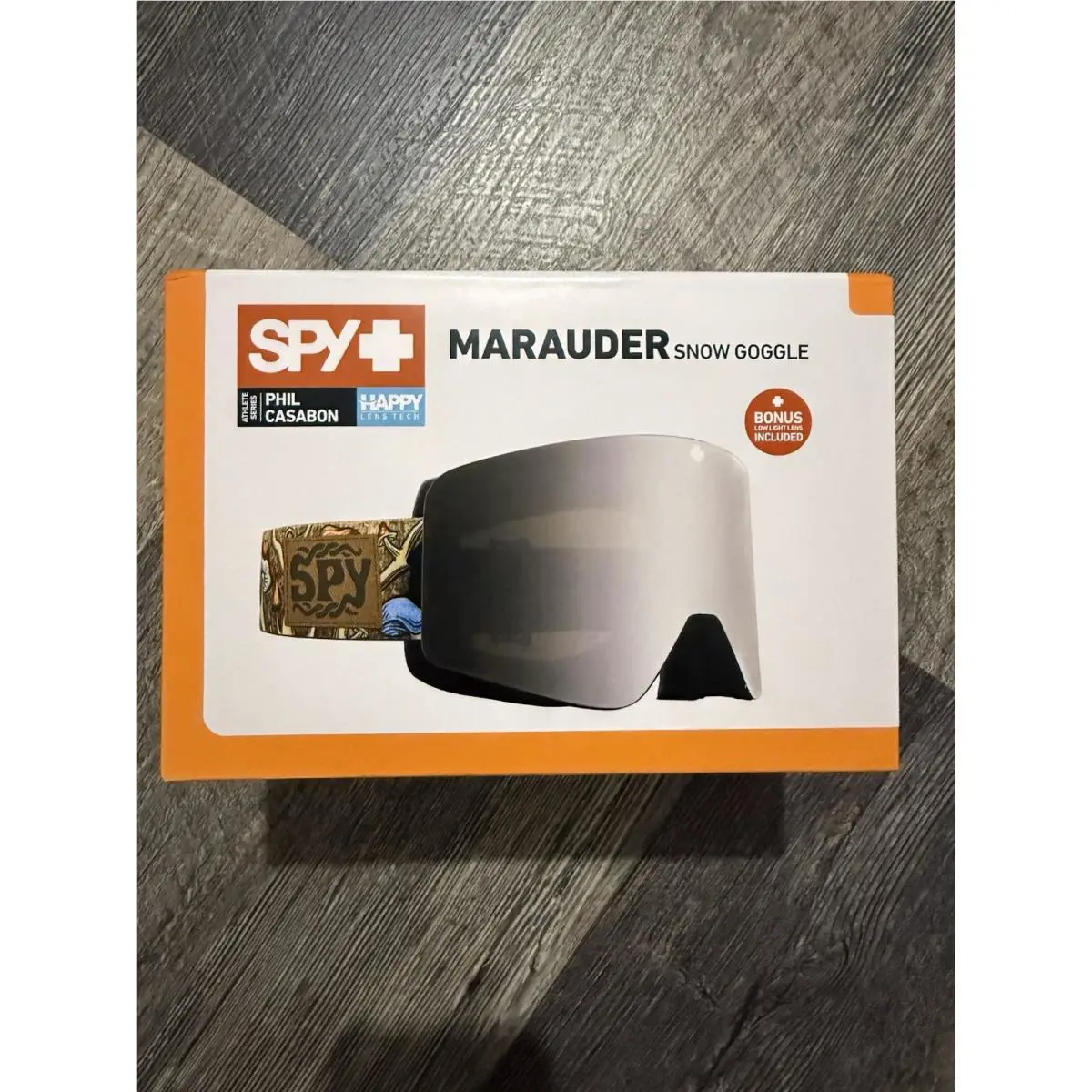 Spy Optic Marauder Snow Goggles - Phil Casabon / Silver Spectra Mirror + Bonus