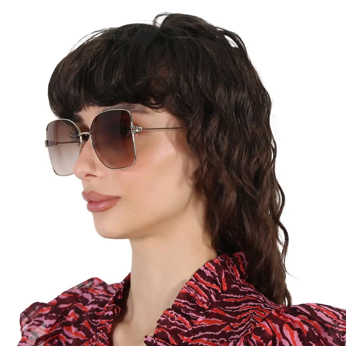 Brown Butterfly Ladies Sunglasses GG1282SA 003 62 GG1282SA 003 62 by Gucci