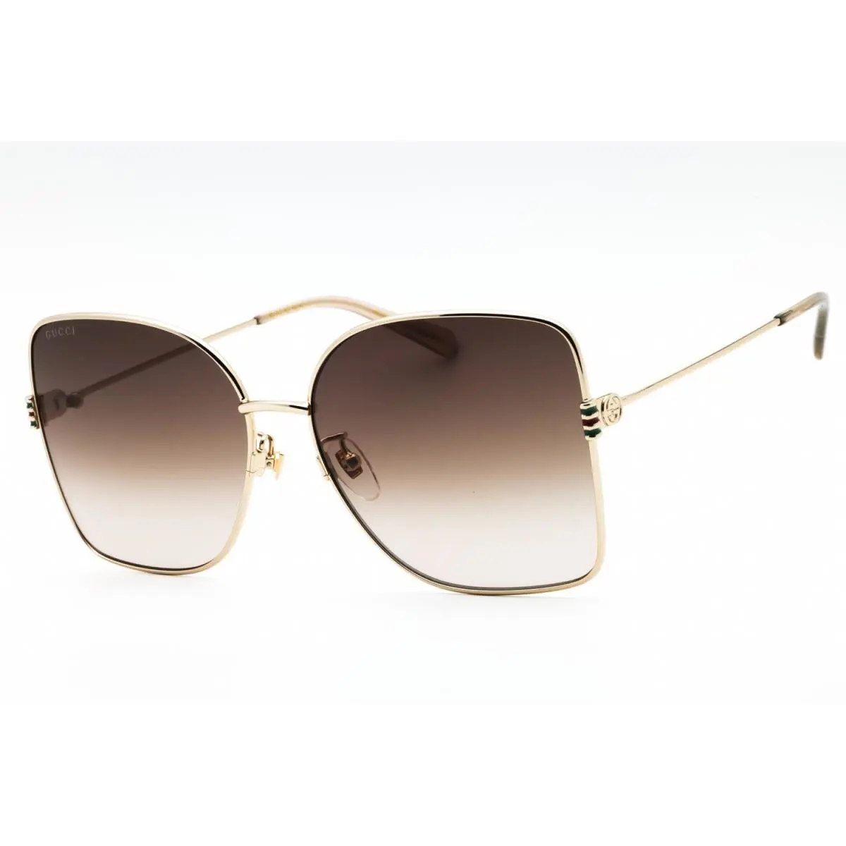 Gucci GG1282SA-003-62 Sunglasses Size 62mm 140mm 16mm Gold Women - Frame: gold