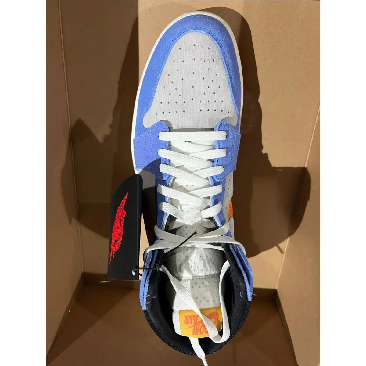 Nike shoes - DV1307184 - DV1307-184 - SAIL/ALPHA ORANGE ROYAL PULSE 8