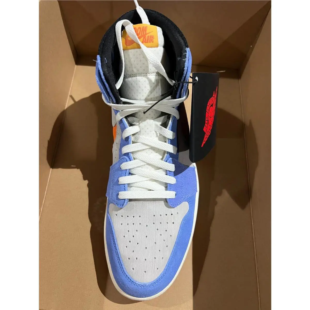 Nike shoes - DV1307184 - DV1307-184 - SAIL/ALPHA ORANGE ROYAL PULSE 9